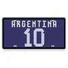 Souvenir Metal License Plate, Custom Auto Sign 15x30cm