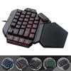Onehanded Keyboard RGB Blacklight Mechanical Keyboard With Macro Definition Function