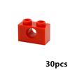 Technical Building Block MOC Combination Studded Long Beam with Hole Thick Bricks Compatible 3703 32018 3895 2730 3894 3701 3700