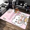 [1pc LABUBU Office Chair Carpet] Digital Printed Area Rug for Home & Game Room Use, Soft Indoor Sofa Chair Mat