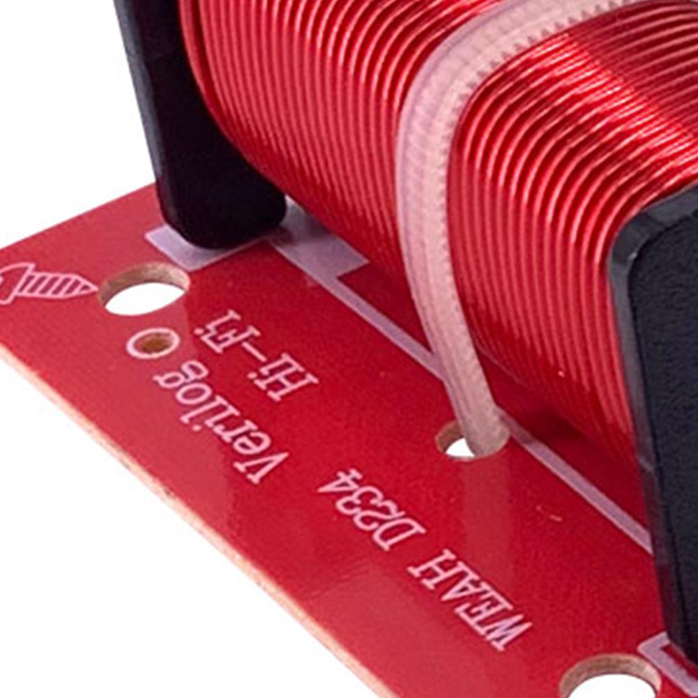 80W 2 Way Crossover Audio Filters HiFi Speaker Dual Frequency Divider Speaker Frequency Divider Stereo Crossover