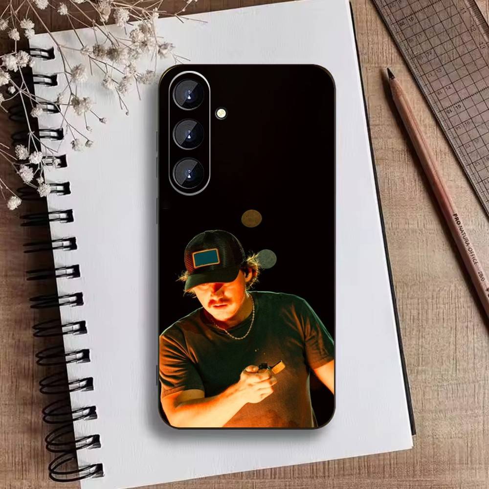 

M-Morgan Wallen Phone Case For Samsung Galaxy A73,21,22,32,71,53,52,51,80,5G Soft Black Cover Samsung a71 5g