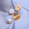 LSOOYH Baroque Irregular Natural Freshwater Pearl Earrings Fashion Wedding Party Punk Big Earrings For Women