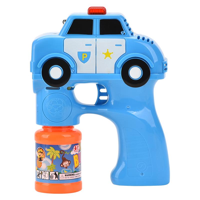 Automatic Bubble Machine, Police Car Design, Multi-hole, Kids Outdoor Play, Birthday Gift