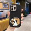 Phone Case: 2D Flat Design Suitable for iPhone 18 17 16 15 14 13 Pro Protective Case, Couple Style, Cartoon Puppies, Christmas and Halloween Gifts