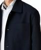 Man On The Boon Patch Pocket Shirt-Style Blouson Jacket_Navy 4714109004