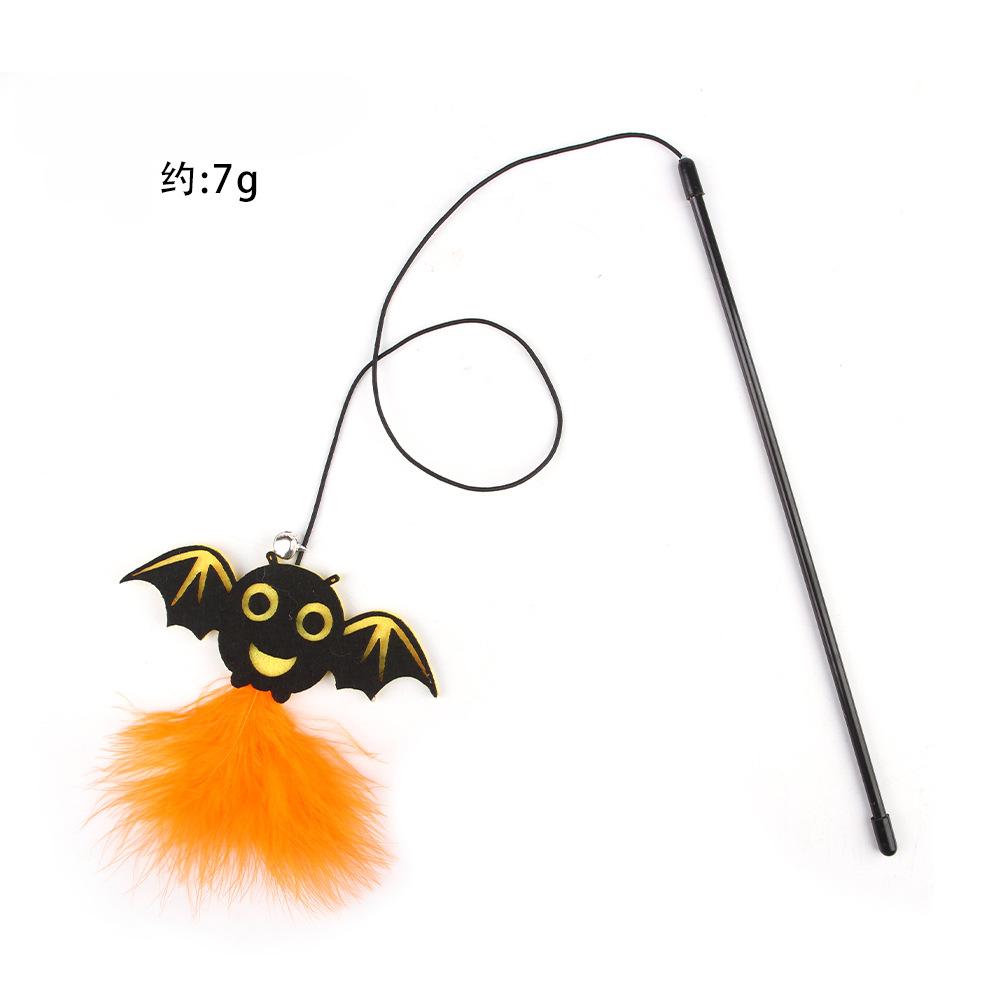 

Хэллоуин перо дразнящий кошачий жезл Хэллоуин атмосфера стиль дразнящий кошачий жезл кошка Self Hi игрушка