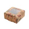 For Candy Multi-size Paper Gift Box Kraft Window Christmas Gifts Box Package Box
