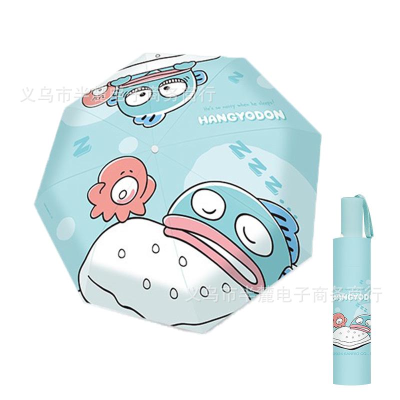 

Sanrio Анимационный Мультфильм Детский Зонт Серии Обратный Длинная Ручка Автоматический Безопасный Защита от Отскока Милый Прочный Защита от Солнца