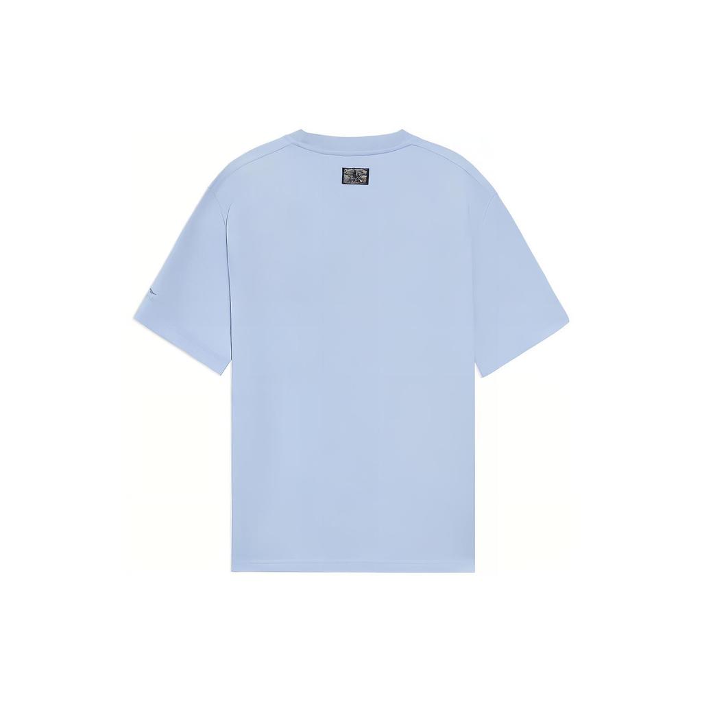 Li Ning X Disney Sports Life Collection T Shirt Men's Aurora Blue AHSS453-8