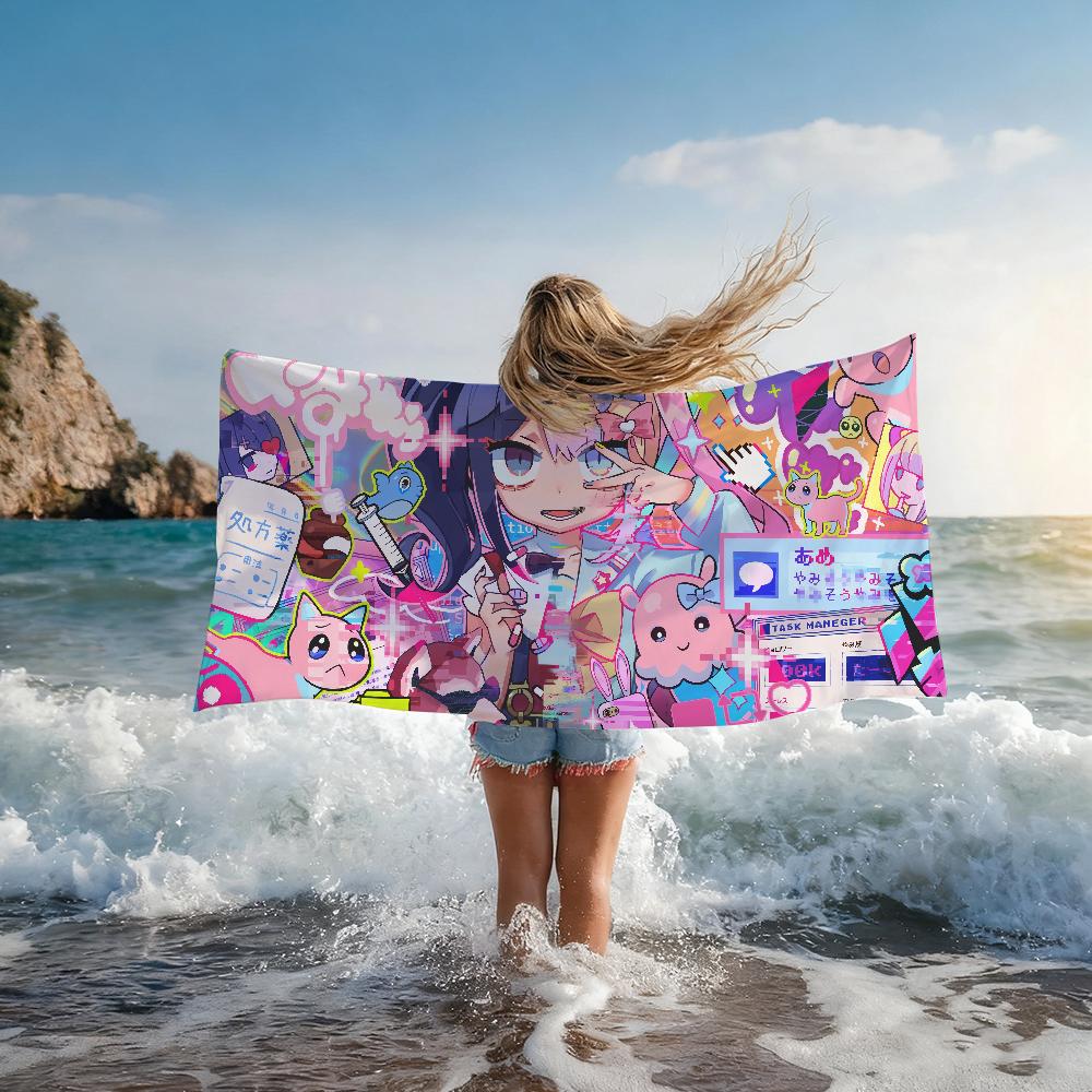 Game N-Needy Streamer-Overload Towel Shower Sauna Travel Spa Quick Dry Gym Accessories Soft Large Beach Towels