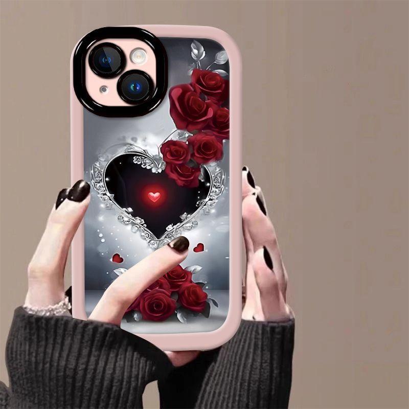 iPhone15 mobile phone case Apple 15Pro/15promax/15Plus anti-drop silicone