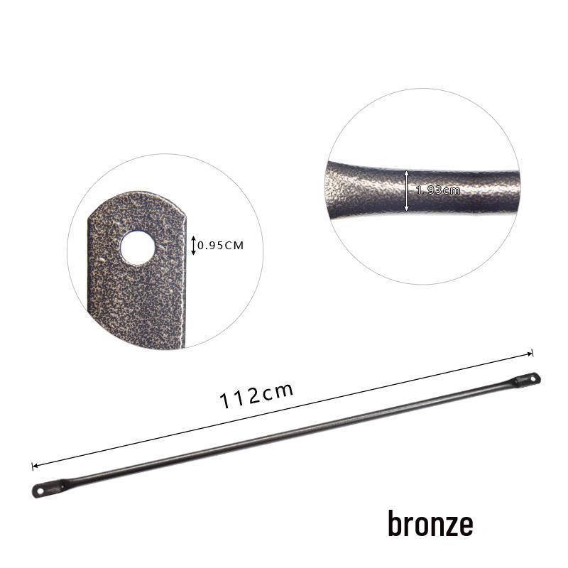 Outdoor Swing Arm Rattan Chair Spare Parts: Hanging Basket, Load-Bearing Rod, Wrought Iron
