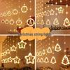 Christmas LED Star Ring Curtain Lights