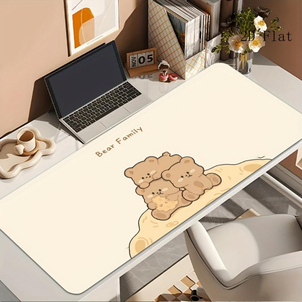 With Cute Animethemed Desktop Patterns Offices Accessories Escritorio Accesorios Mousepad Gamer Teclado Mecnico
