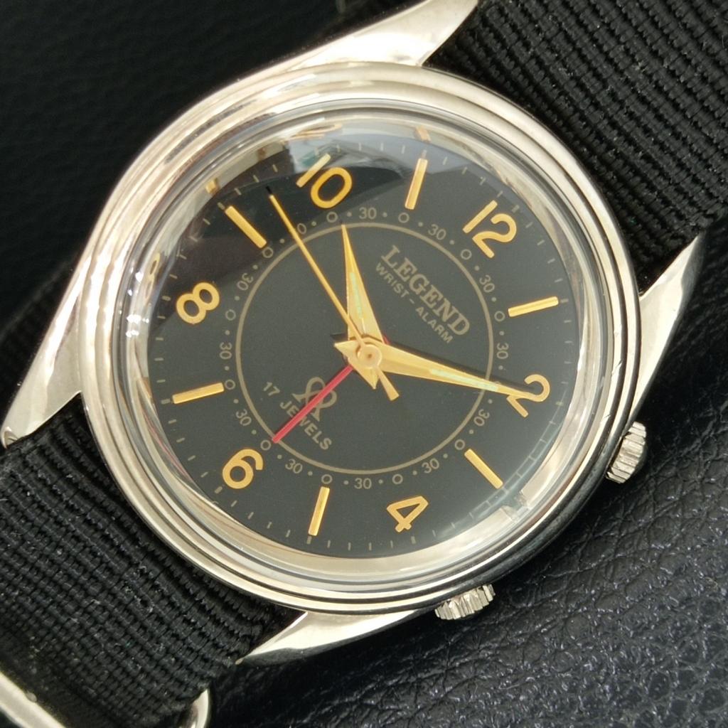 ОТРЕСТАВРИРОВАННЫЕ ВИНТАЖНЫЕ ЛЕГЕНДАРНЫЕ ШВЕЙЦАРСКИЕ МУЖСКИЕ ЧАСЫ С БУДИЛЬНИКОМ, МЕХАНИЗМ С РУЧНЫМ ЗАВОДОМ a707515-1