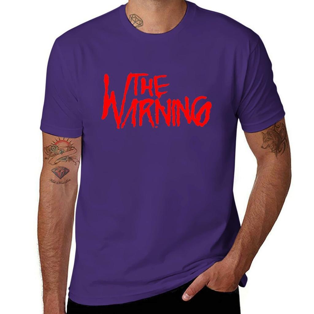 The Warning - Maglietta band rock messicana Abbigliamento estetico pesi massimi T-shirt da uomo