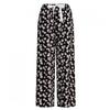 Shop   Women Comfortable Cooling Beach 9 Length Wide Pants Cha Wpt 20367