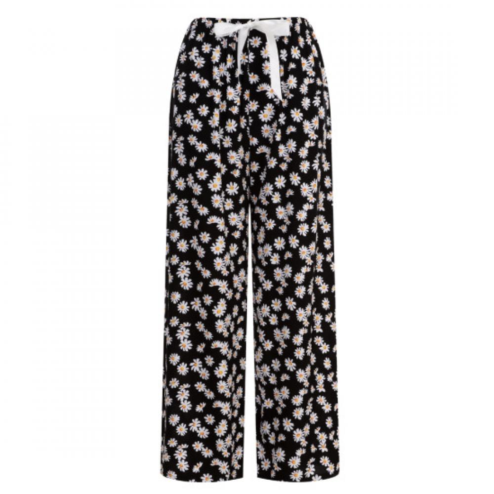 Shop Women Comfortable Cooling Beach 9 Length Wide Pants Cha Wpt 20367