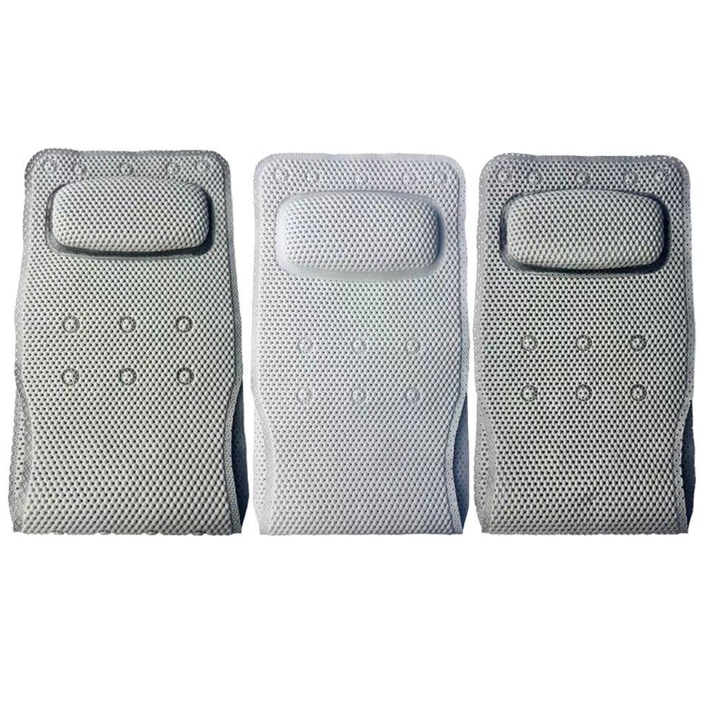 New Large Size Bathtub Pillow Non-Slip with Suction Cup Bath Cushion Mat 36x127cm Full Body Rest Bathing Pillow Daily Use