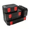 Plastic Packaging Box Small Hardware Accessories Storage Case Aiming Plastic Tool Box Organizer Drill Storage Case (No Cotton)