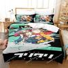 FAshion 3d Print Anime FLCL Bedding Set Single Twin Full Queen King Size Bed Set Adult Kid Bedroom Duvetcover Sets Home Textiles