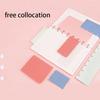 KW-trio Portable Mushroom Hole Puncher Loose-leaf Hole Puncher Disc Ring Binding Cutter T-type Paper Puncher Stationery Supplies