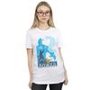 Disney Womens/Ladies Aladdin Movie Unleash The Power Cotton Boyfriend T-Shirt