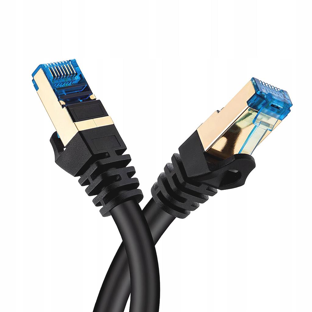 LAN NETWORK CABLE GOLD COPPER + SFTP CAT7 20M Patchcord RJ45 7 ETHERNET