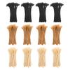 10 stk Ekte Person Dreadlock Extensions Afrikanske Hårforlengelser Utsøkt Håndverk Enkel å Installere Vedlikeholde Dreadlock Extensions