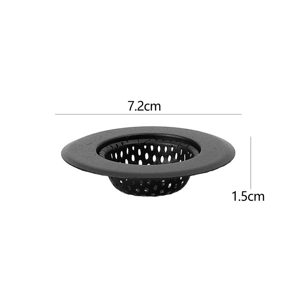 5/1PCS Kitchen Sink Filter Stainless Steel Mesh Anti-clogging Waste Screen Hair Catcher Bathroom Sink Strainer Drain Hole Filter