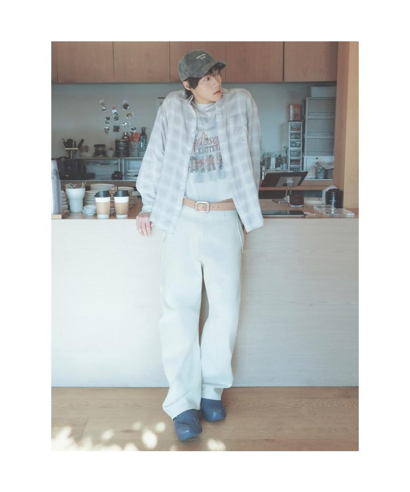 8seconds Cotton Curved Pants Ivory