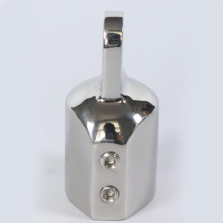 Boat Bimini Top Fitting Deck Hinge Slide Cap Pipe Eye End Cap External Eye End