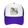Bohemian Folk Art Horse Flourish Mesh Baseball Cap Casual Hat Outdoor  For Womens Unisex FeUnisex