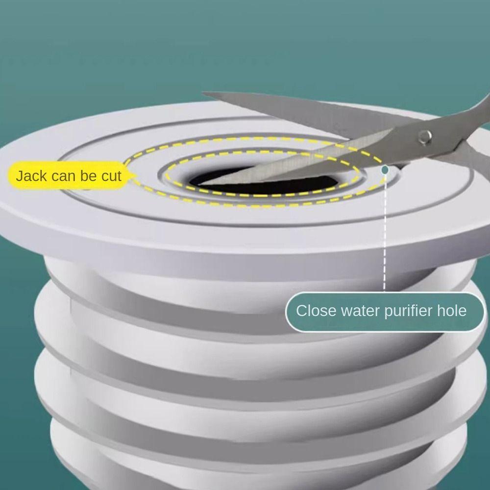 Stopper Washbasin Floor Drain Core Anti Odor Water Pipe Connector Creative Shower Drainer