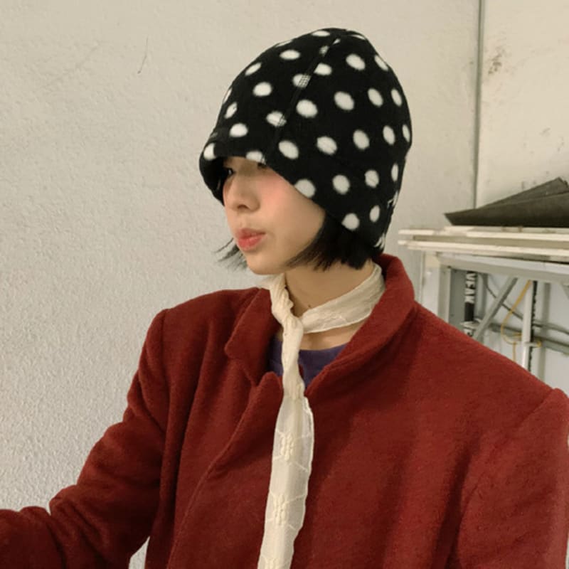 

Шапки-бини из поларфлиса COOKEESEE (DOT) Dot