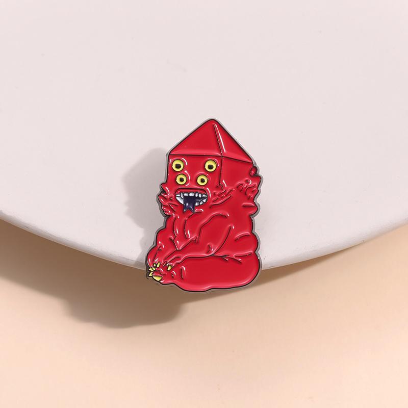 Golb Emaille-Anstecknadeln Custom Böse Entität Broschen Revers Abzeichen Cartoonfigur Lustiger Schmuck Geschenk für Fans Freunde