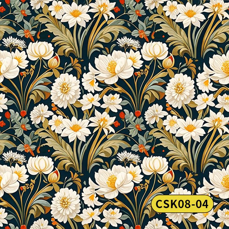 Vintage American Rose Wallpaper Bedroom Furniture Renovation Sticker Color Change Shoe Cabinet Wardrobe Door Sliding Door Transformation Wallpaper