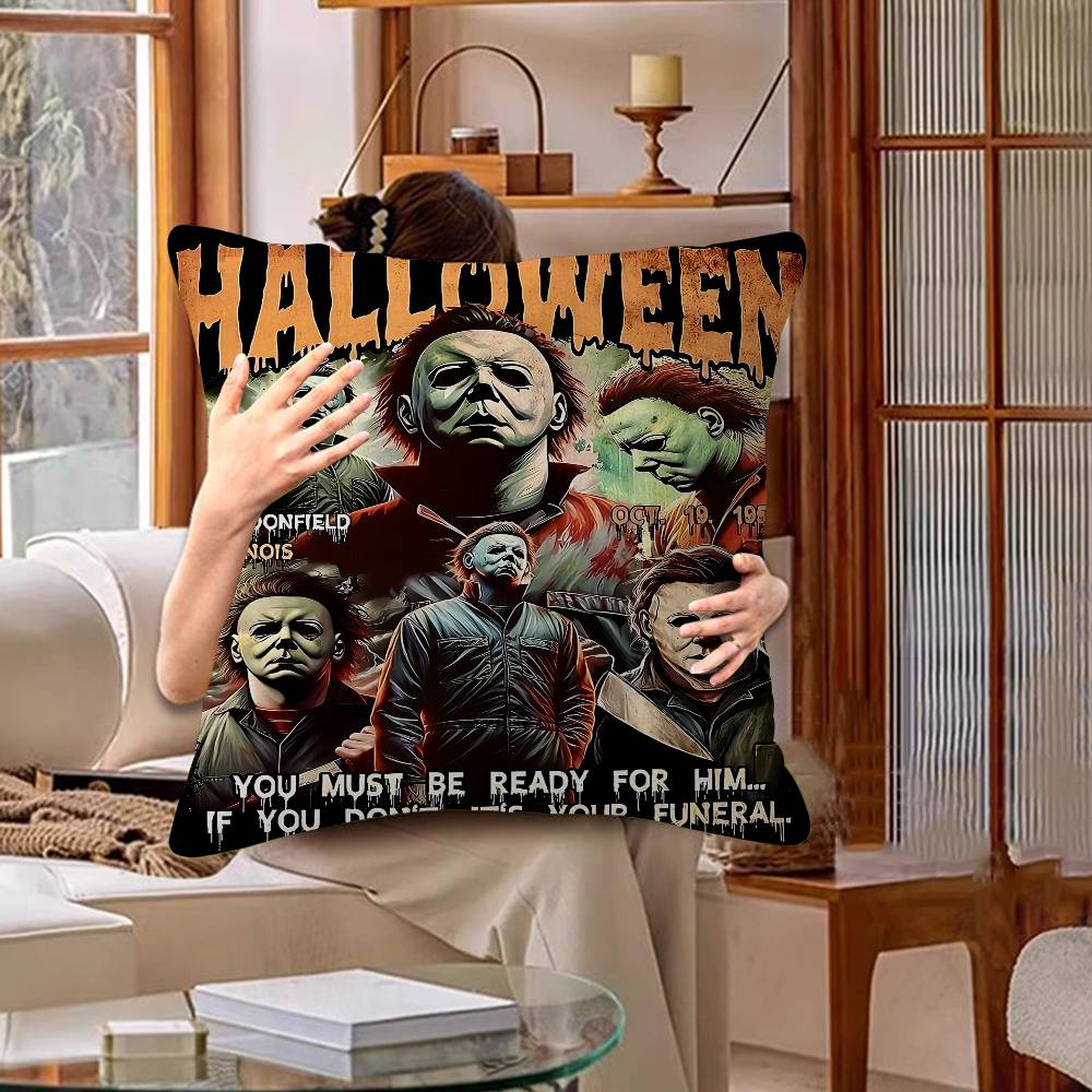 Classic Horror Movies Halloween Pillow Anime Pillow Sofa Bed Head Pillow Cover Cushion Cover x Cm Fashion