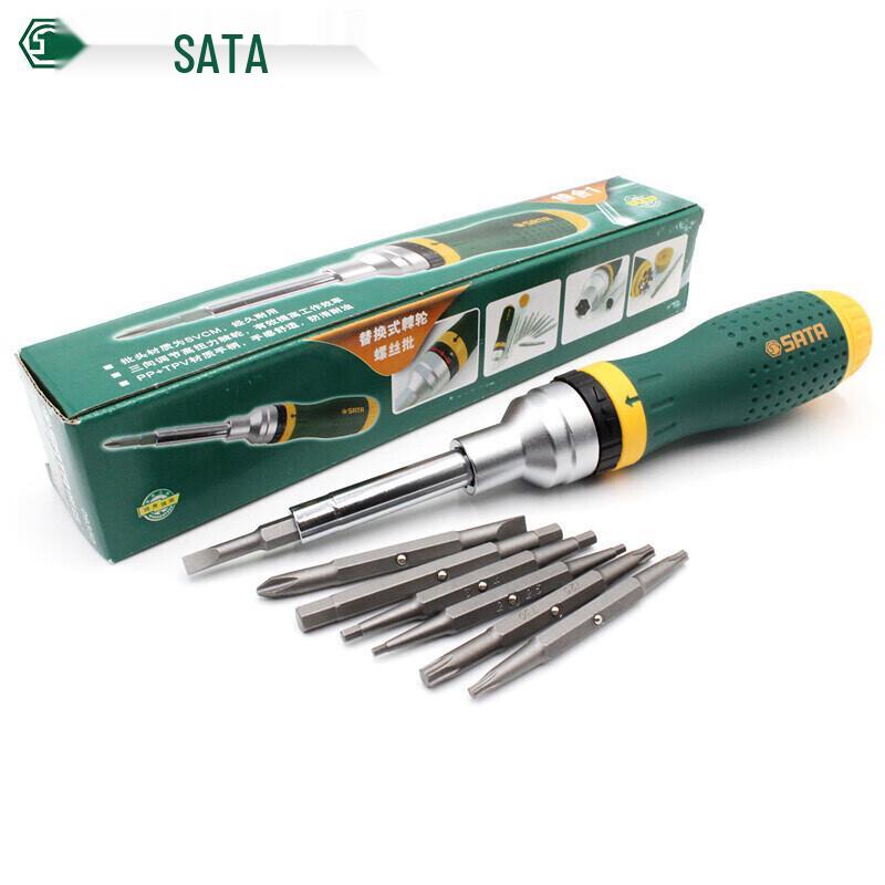 SATA 19-in-1 Magnetic Ratchet Screwdriver Set