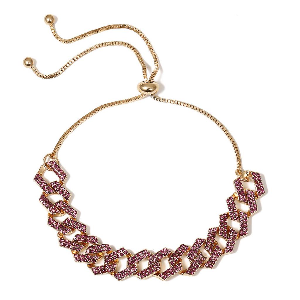 European and American Punk-Inspired Diamond-Inlaid Necklace - Versatile Hip-Hop Trend Accessory for Women