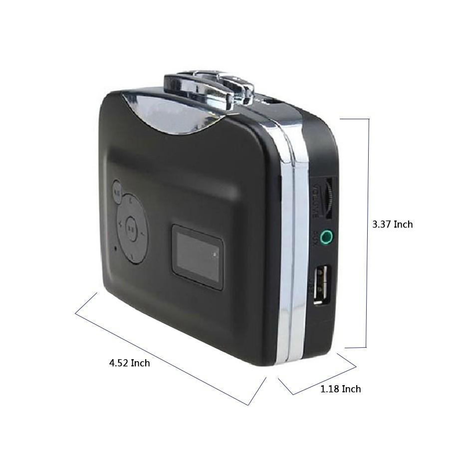 Standalone Cassette Player Portable Cassette Tape To MP3 Converter High Fidelity  Walkman Music Recorder