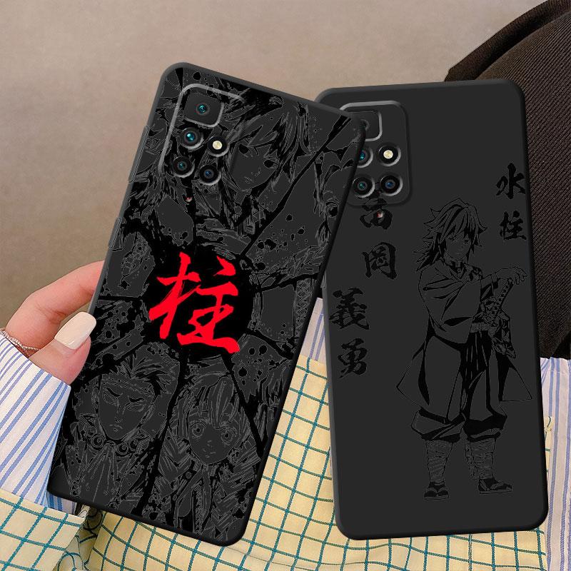 Silikonhülle für Samsung Galaxy Note 20 Ultra 10 Plus 8 9 S20 S22 S21 S23 5g Anime Kurama Demon Slayer Xshell Cover