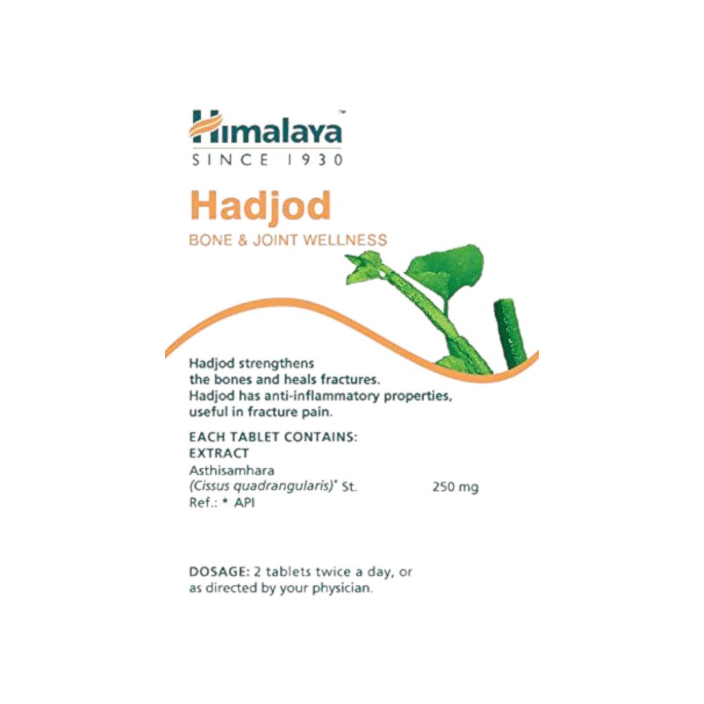 Himalaya Hadjod Bone And Joint Wellness Tablets For Daily Mobility Support And Strength Supplement - 60 Tablets