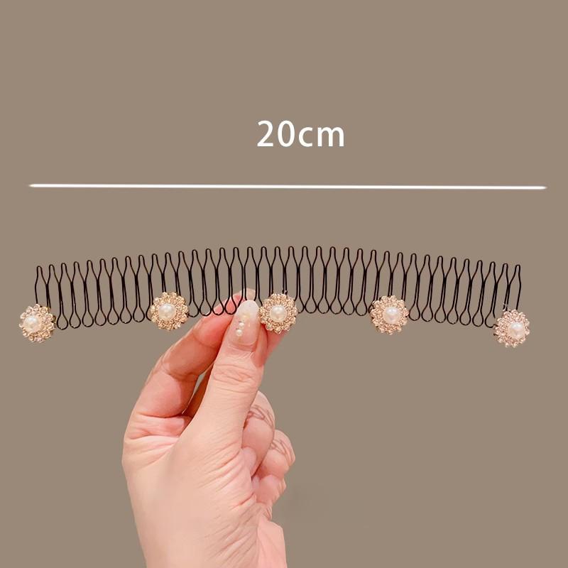 Molans Stars Pentagram Rhinestone Broken Hair Comb Clips Hair Organizer Hairpin Back Of The Head Forehead Bangs Accessories