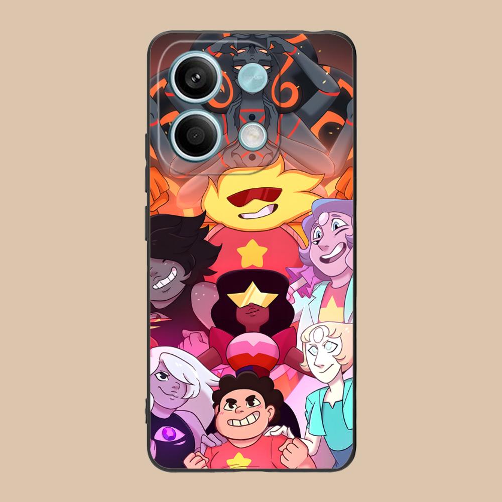 Steven Universe Mobile Phone Case for Xiaomi 15 14 13 12 Mi 11 T Ultra Lite Pro S X 5G Colour Protective Cover Pretty Luxury