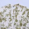 Summer Women's European/American Style Embroidery Print Top & Casual Shorts Set