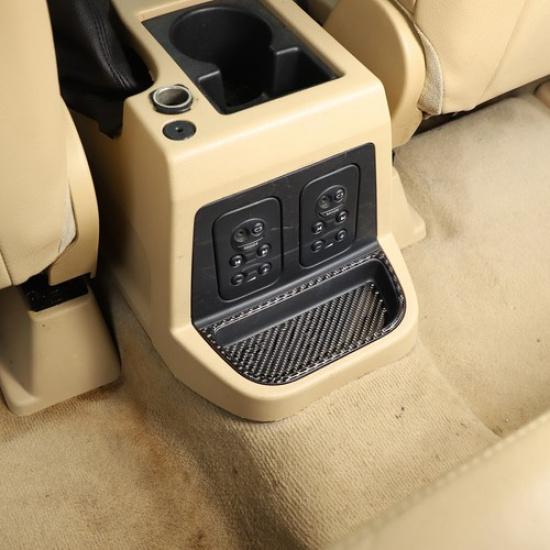 Carbon Fiber Rear Air vent Storage Cover For Land Rover Freeland2 LR2 07-12