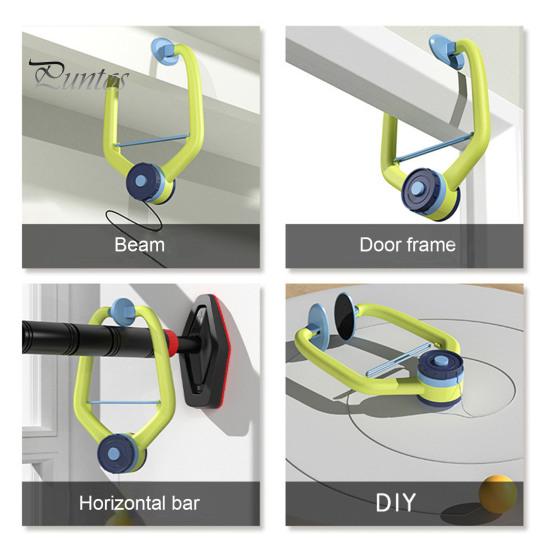 Door Ping Pong Game Vnitřní závěsný stolní tenis Přenosný tréninkový set se 6 míčky Doorway Ping Pong Game Trainer pro děti i dospělé