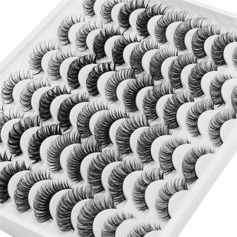 

Инструменты Тонкие колючие ресницы с прозрачной полосой Естественно выглядящие норковые ресницы Манга Ресницы Накладные ресницы